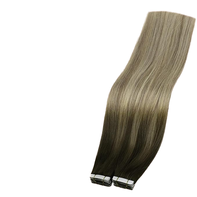 Fashion Best Top Quality Invisible Tape In Hair Extensions 100% Full Cuticle Aligned Injection Tape Hair Extensions