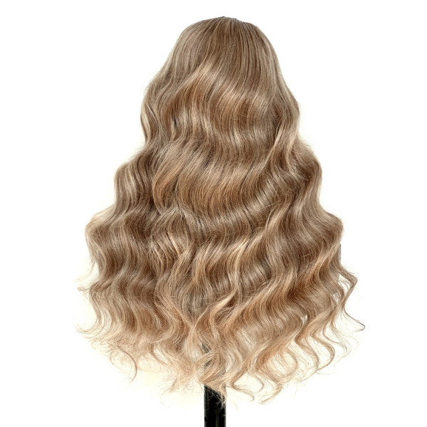 13x4 Lace Frontal Sunrised P10/16 Highlight Body Wave Pre-Everything Wig For Summer Style